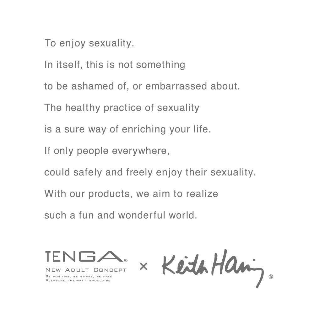 Tenga x Keith Haring Original Vacuum Cup masturbateur