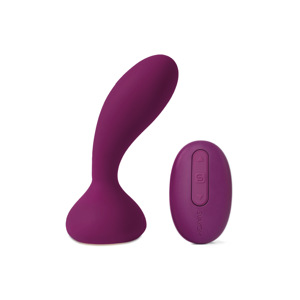 Svakom Julie Vibromasseur Point G Violet Tête Coudée
