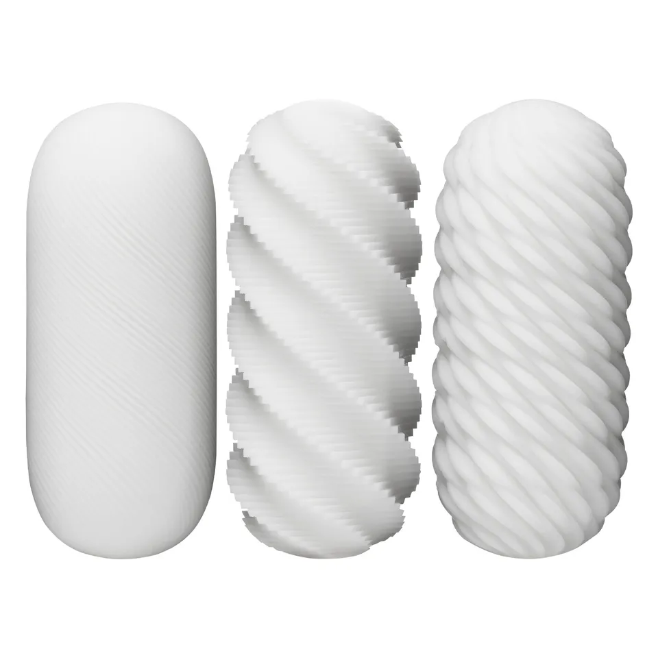 TENGA 3Dx masturbateur homme bundle Zen Spiral Flow