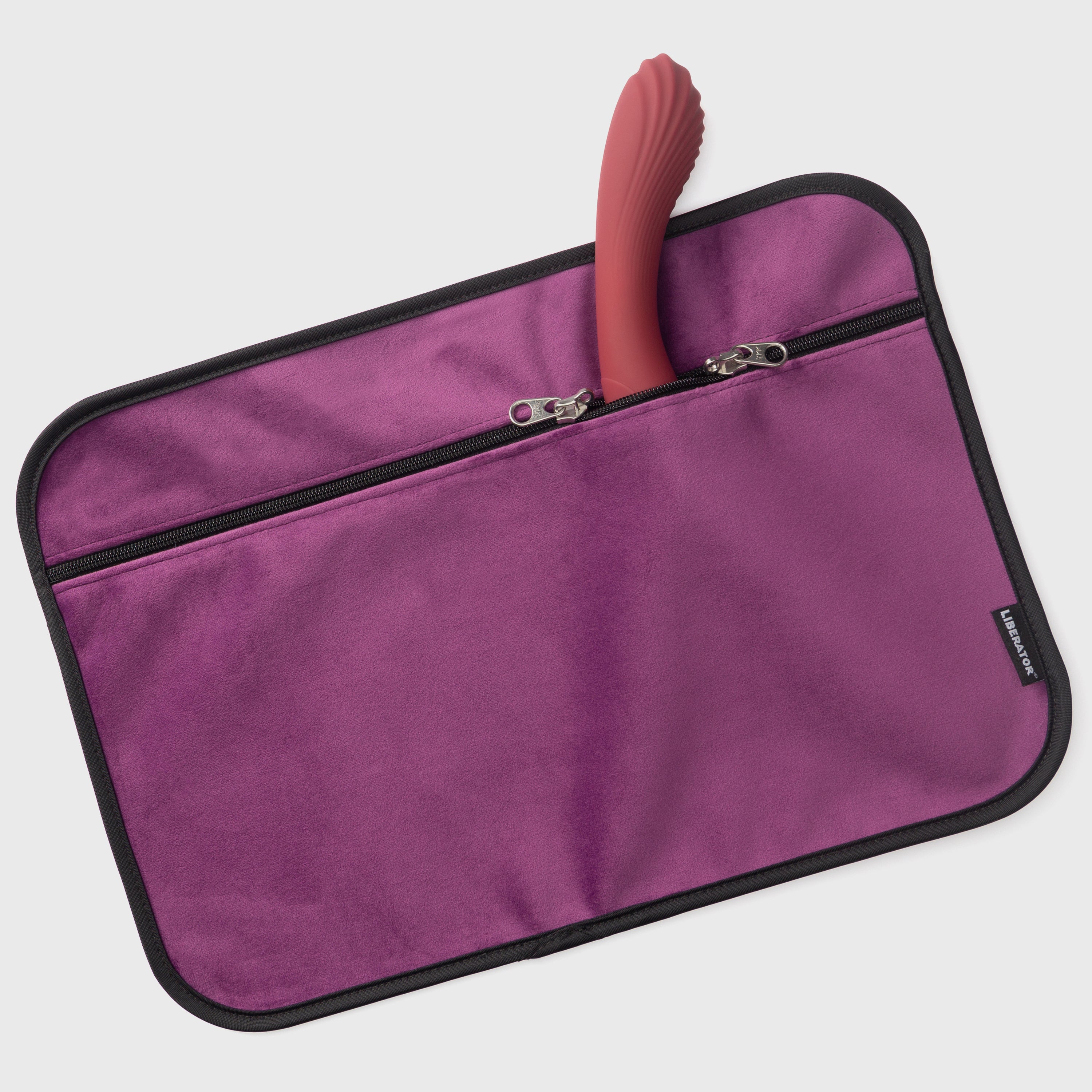 Liberator Fascinator Stash Pad tapis coquin Microvelvet Black imperméable