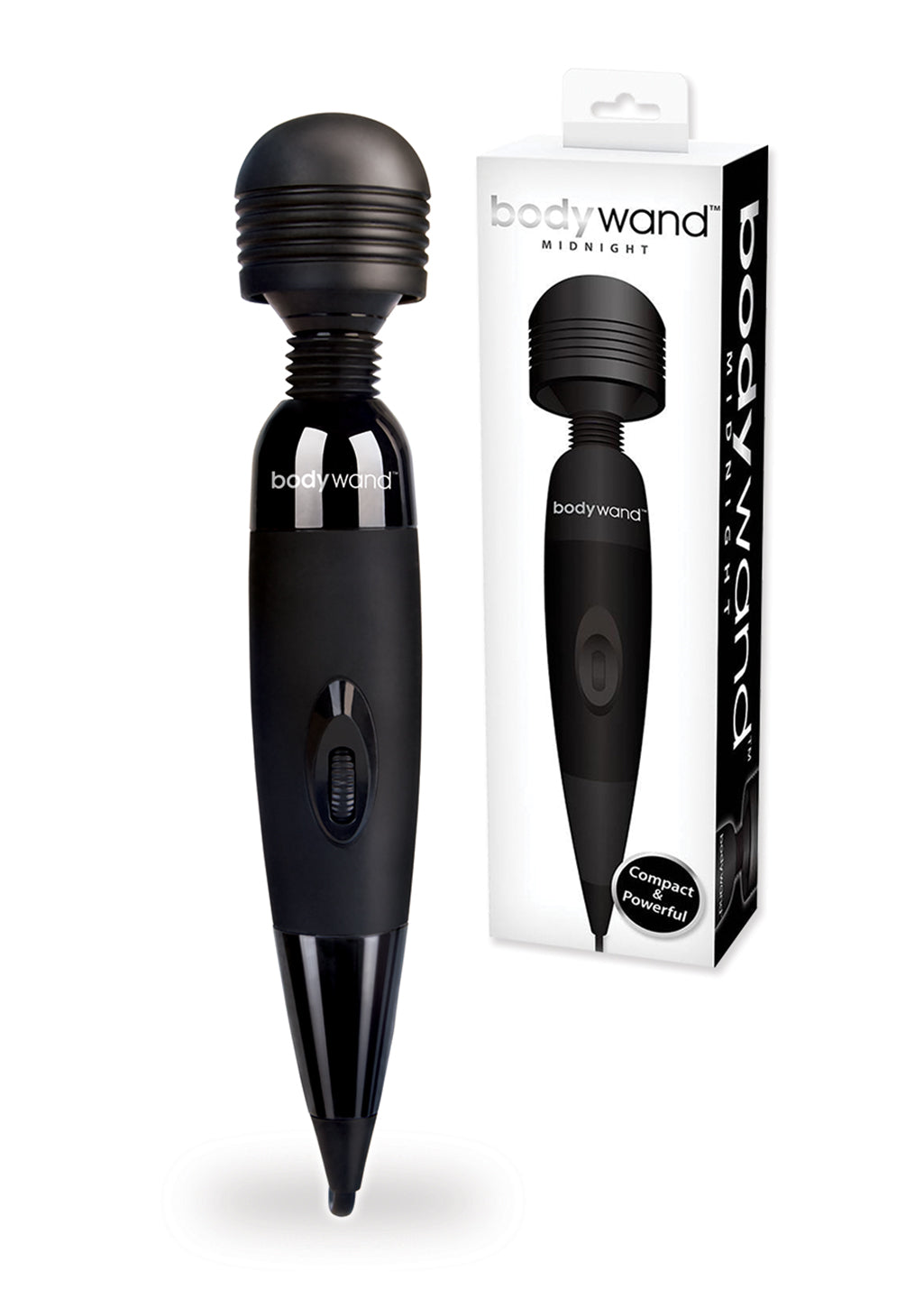 Bodywand Midnight Plug-In Wand masseur secteur tête large