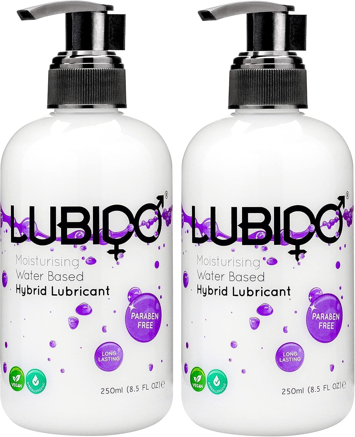 Lubido Hybrid lubrifiant intime hybride 250 ml lot de 2