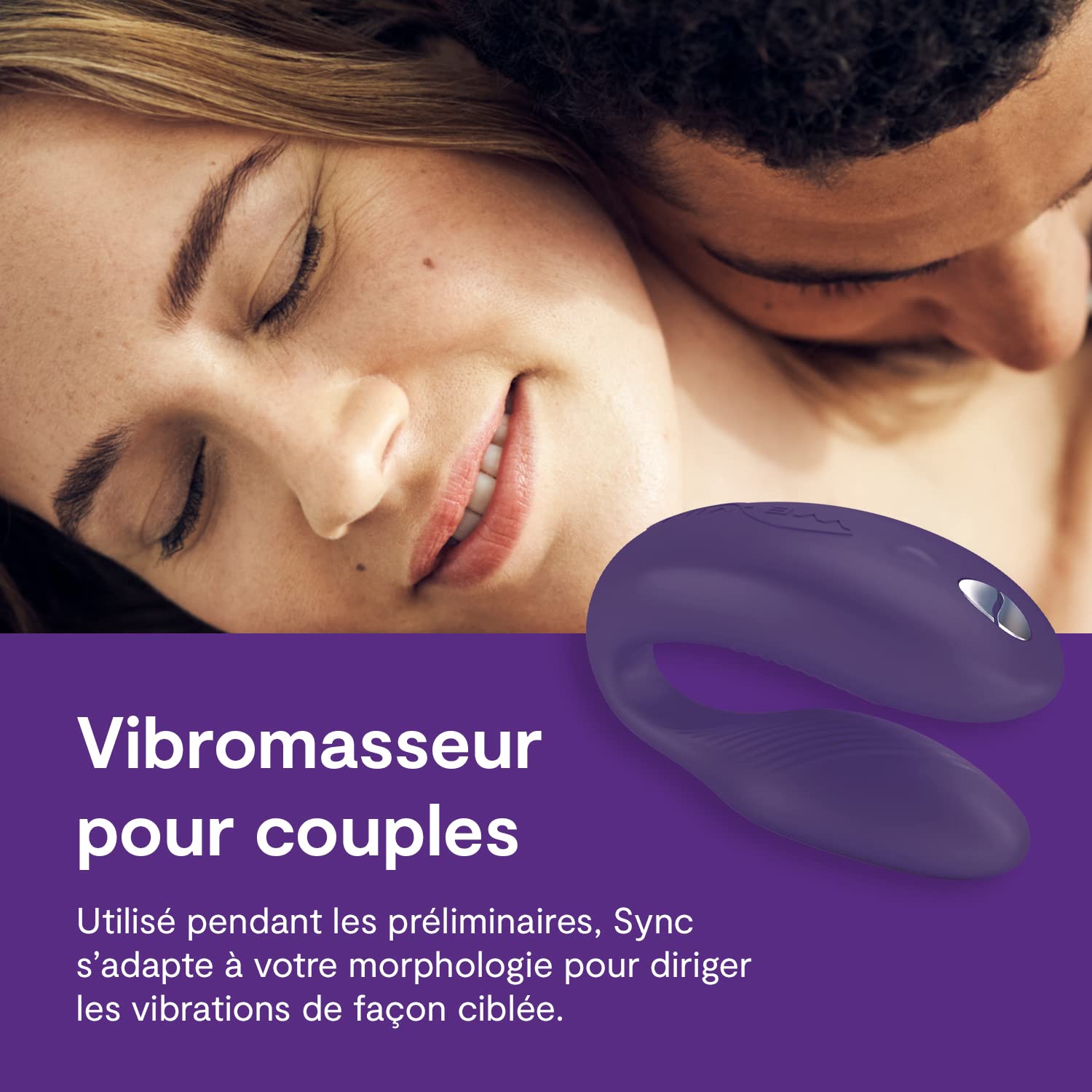 We-Vibe Anniversary Collection Sync + Tango vibromasseur couple silicone