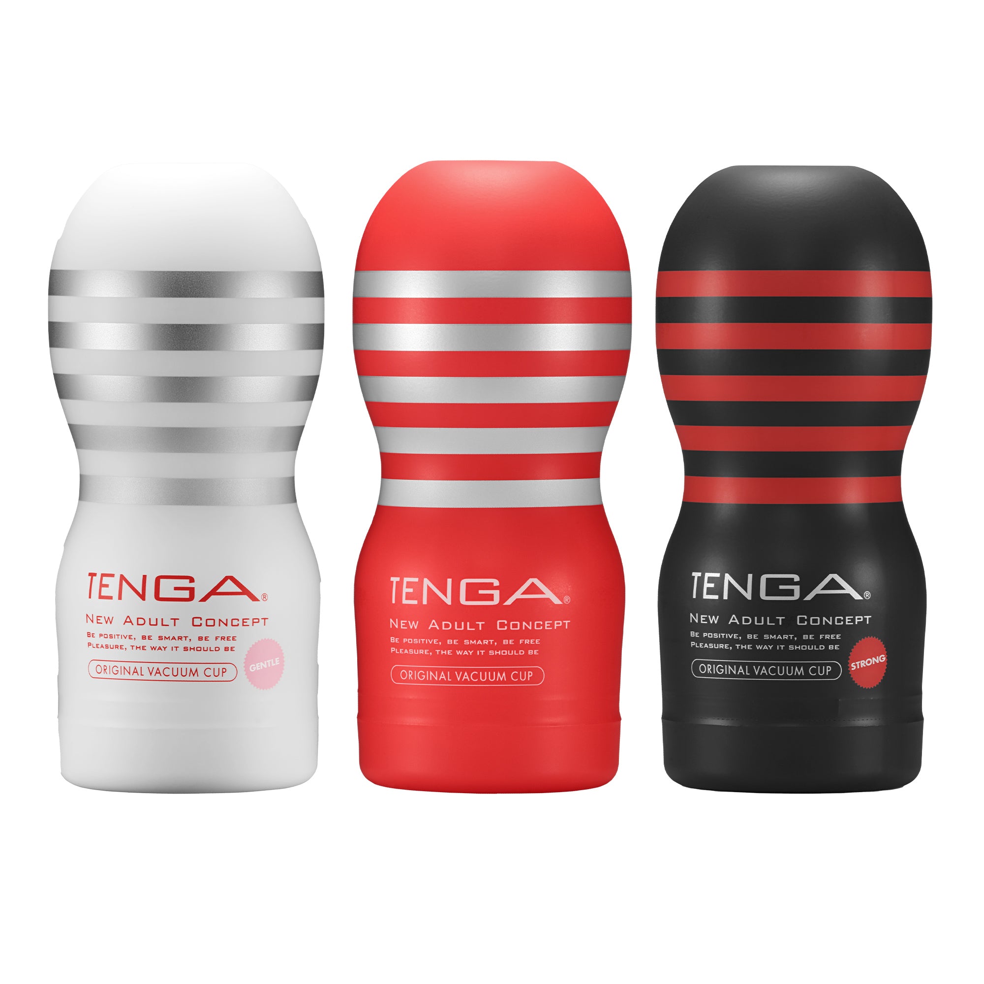TENGA Cup Original Vacuum lot 3 masturbateur Gentle Strong