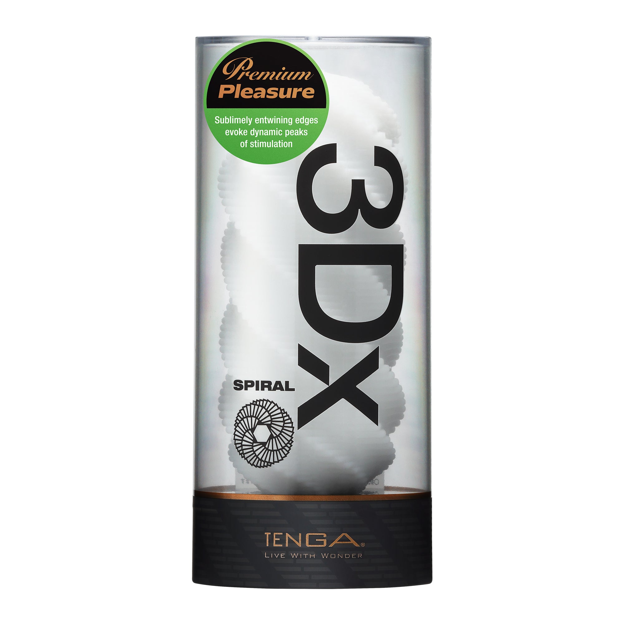 Tenga 3Dx Spiral masturbateur stretch intense