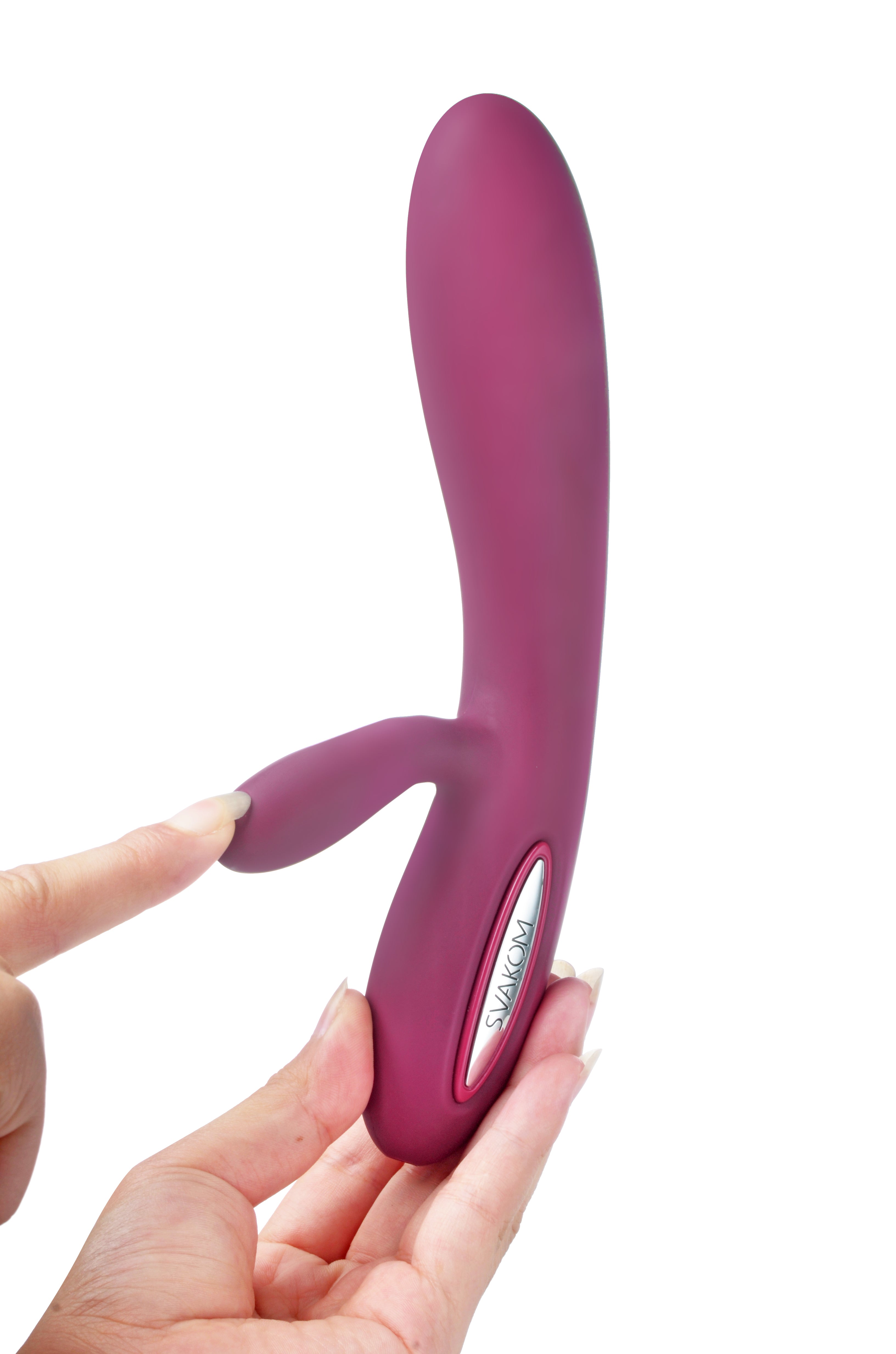 Svakom Lester vibromasseur portable noir silicone