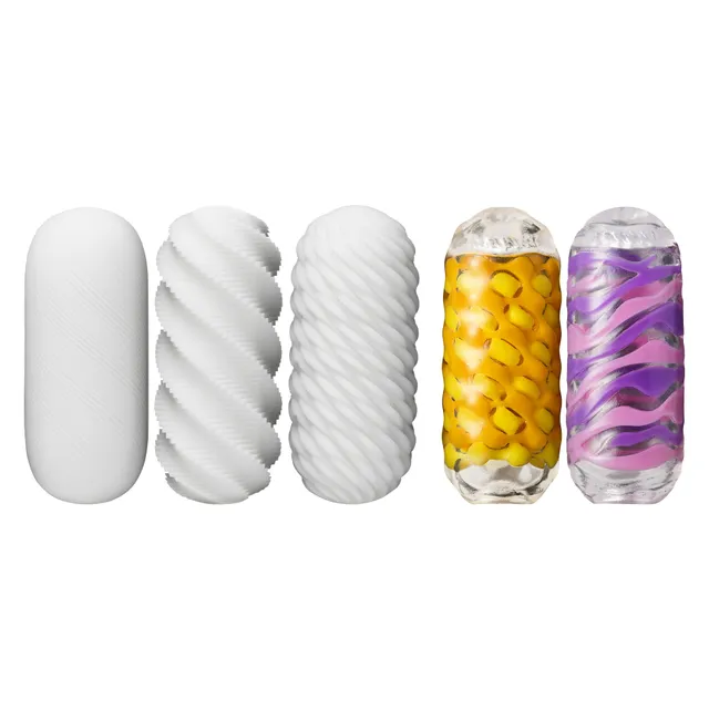 Tenga Arte lot 5 masturbateurs homme 3Dx Zen Spiral Flow
