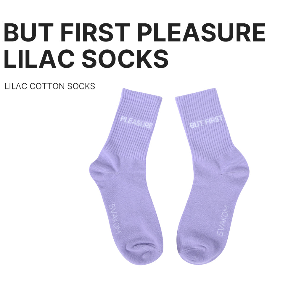 Svakom Lifestyle Essentials chaussettes coton lavande