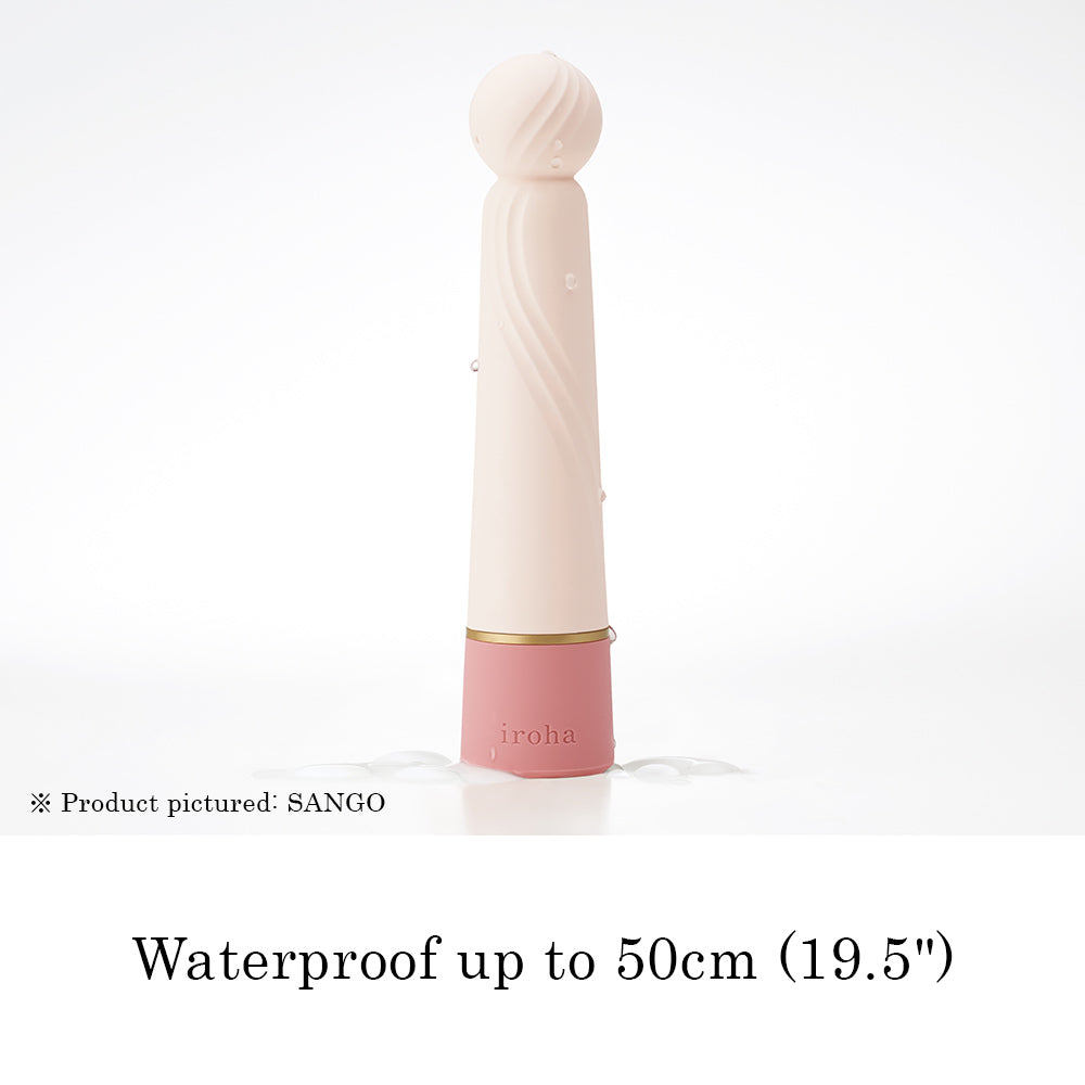 iroha by Tenga Rin+ Sango vibromasseur point G rose