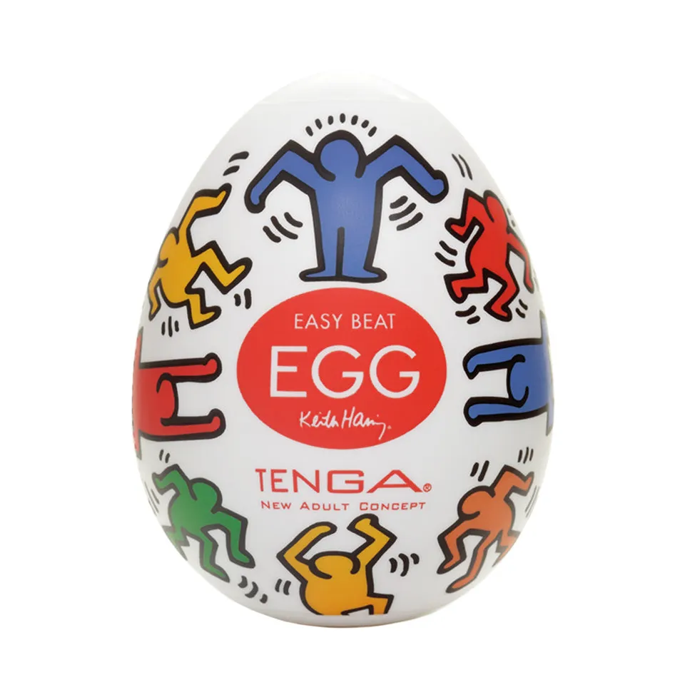 Tenga Keith Haring Egg Dance œuf masturbateur jetable