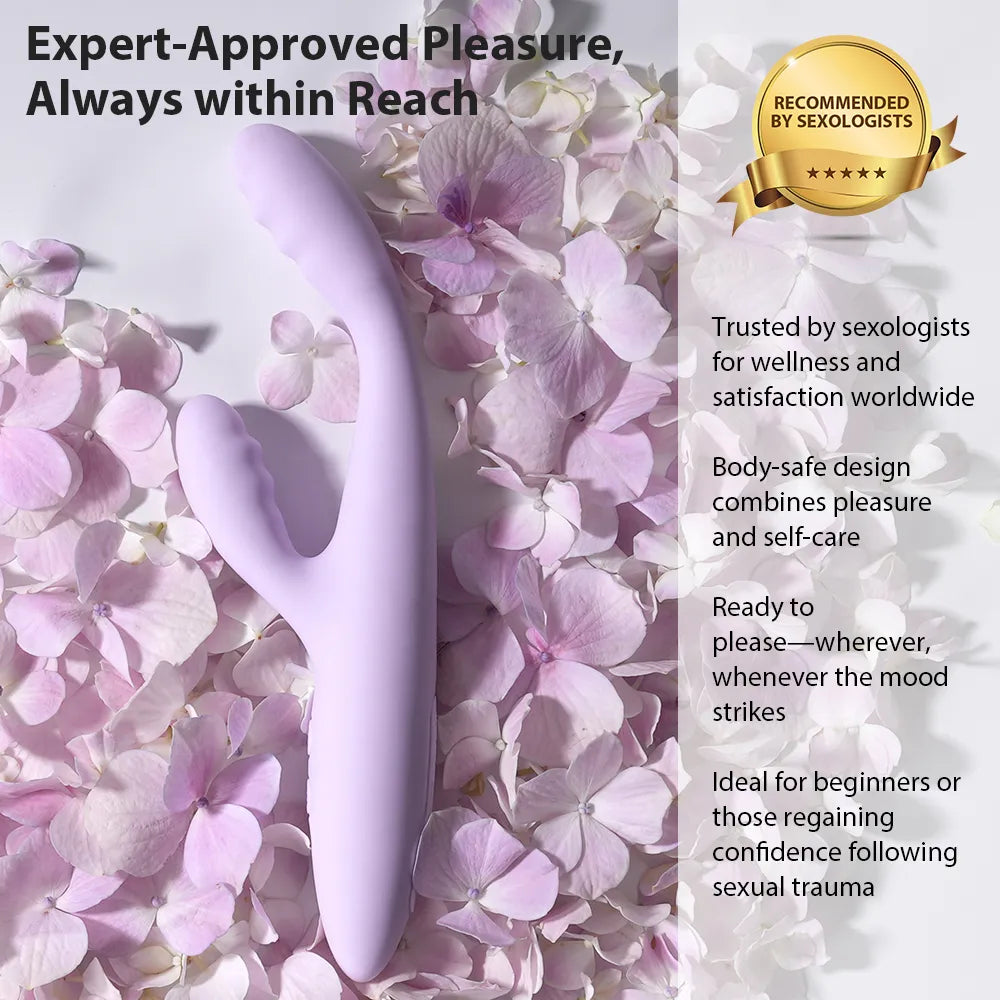 Svakom Cici+ 2 vibromasseur rabbit lilas pastel chauffant