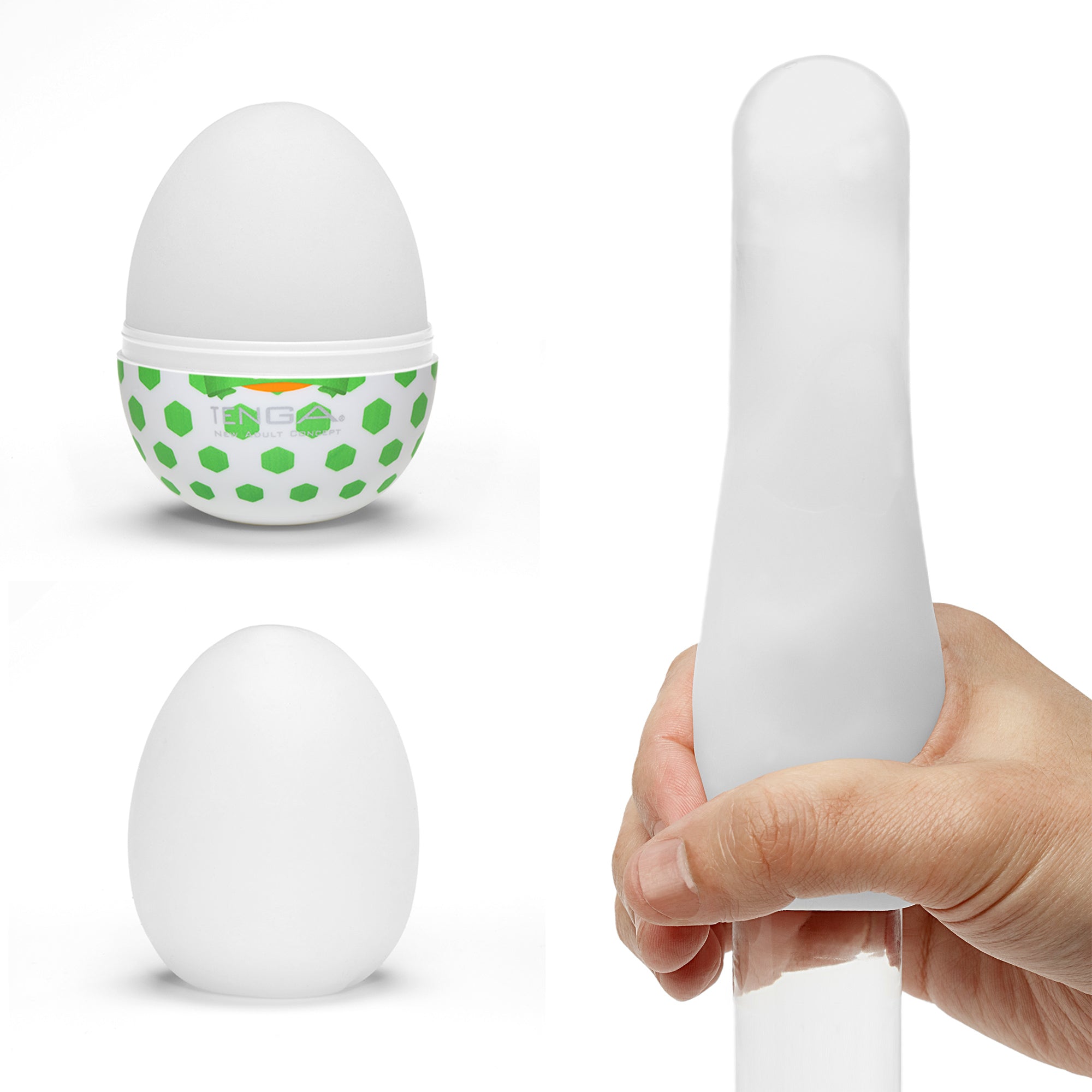 Tenga Egg Stud masturbateur oeuf picots hexagonaux