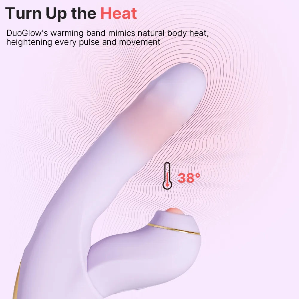 Svakom DuoGlow vibromasseur va-et-vient connecté