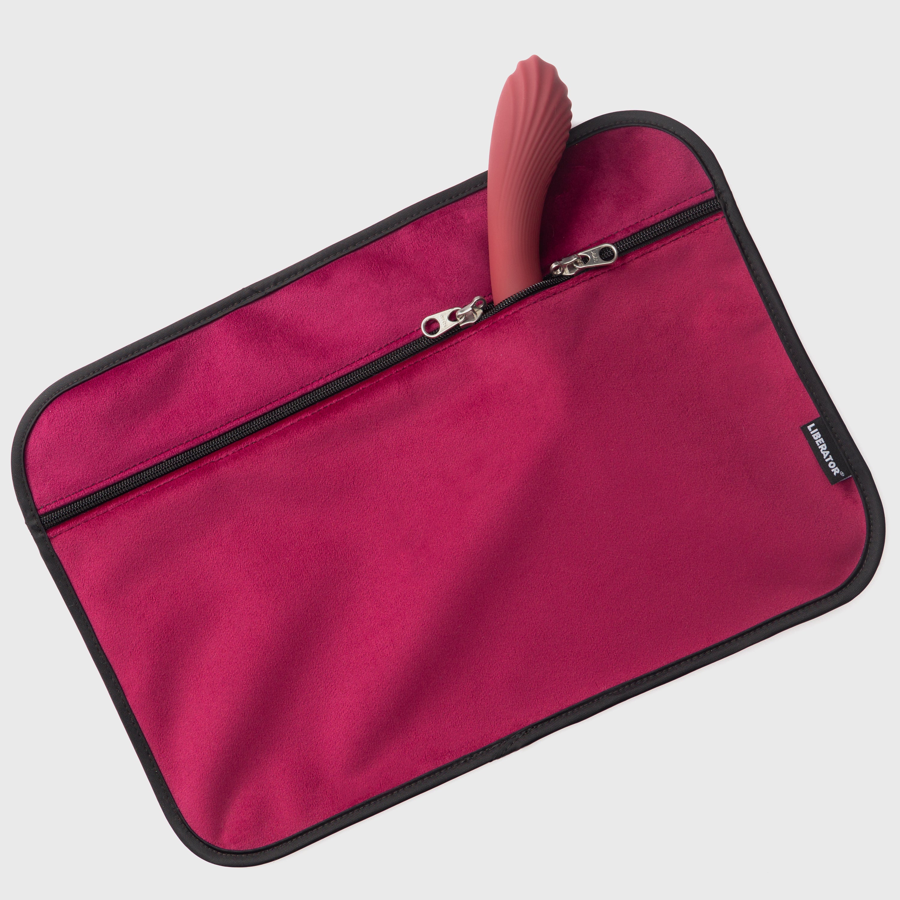 Liberator Fascinator Stash Pad tapis coquin Microvelvet Black imperméable