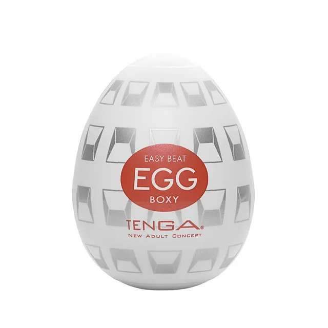 Tenga Egg Boxy oeuf masturbateur homme jetable étirable
