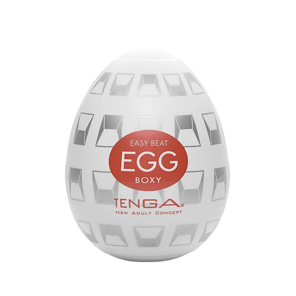 Tenga Egg Boxy oeuf masturbateur homme jetable étirable