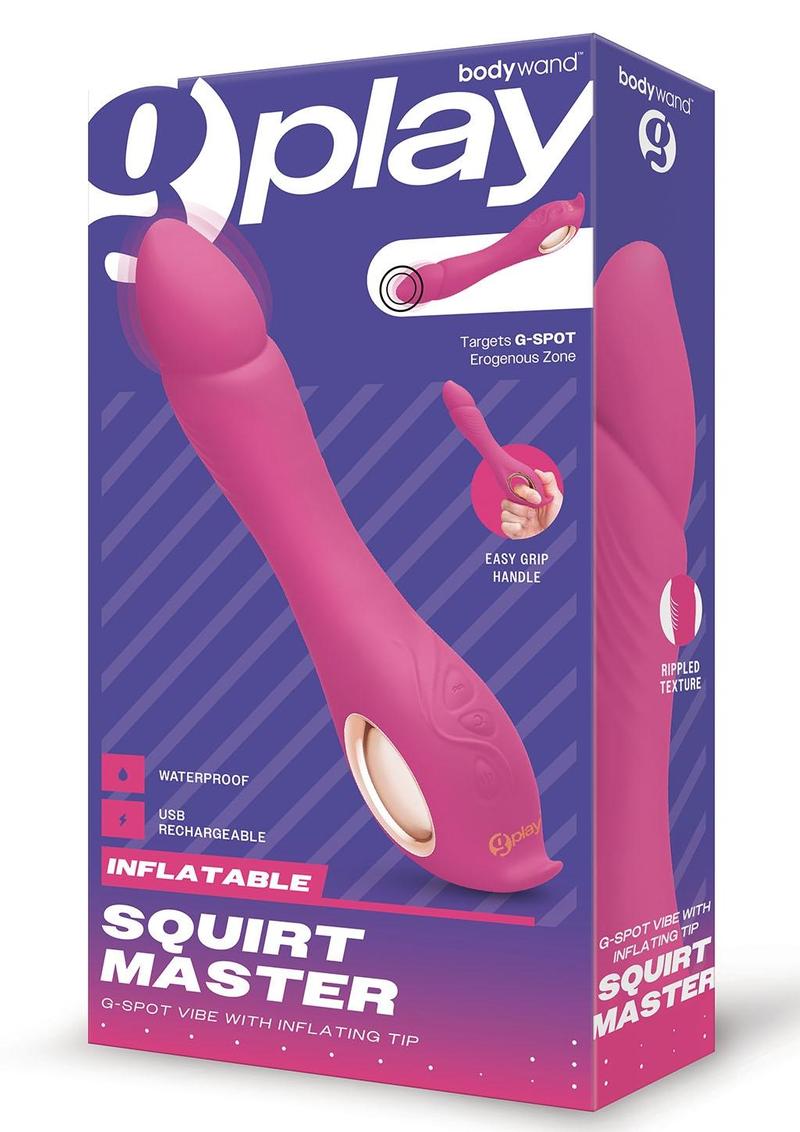 Bodywand G-Play gonflable vibromasseur point G rose