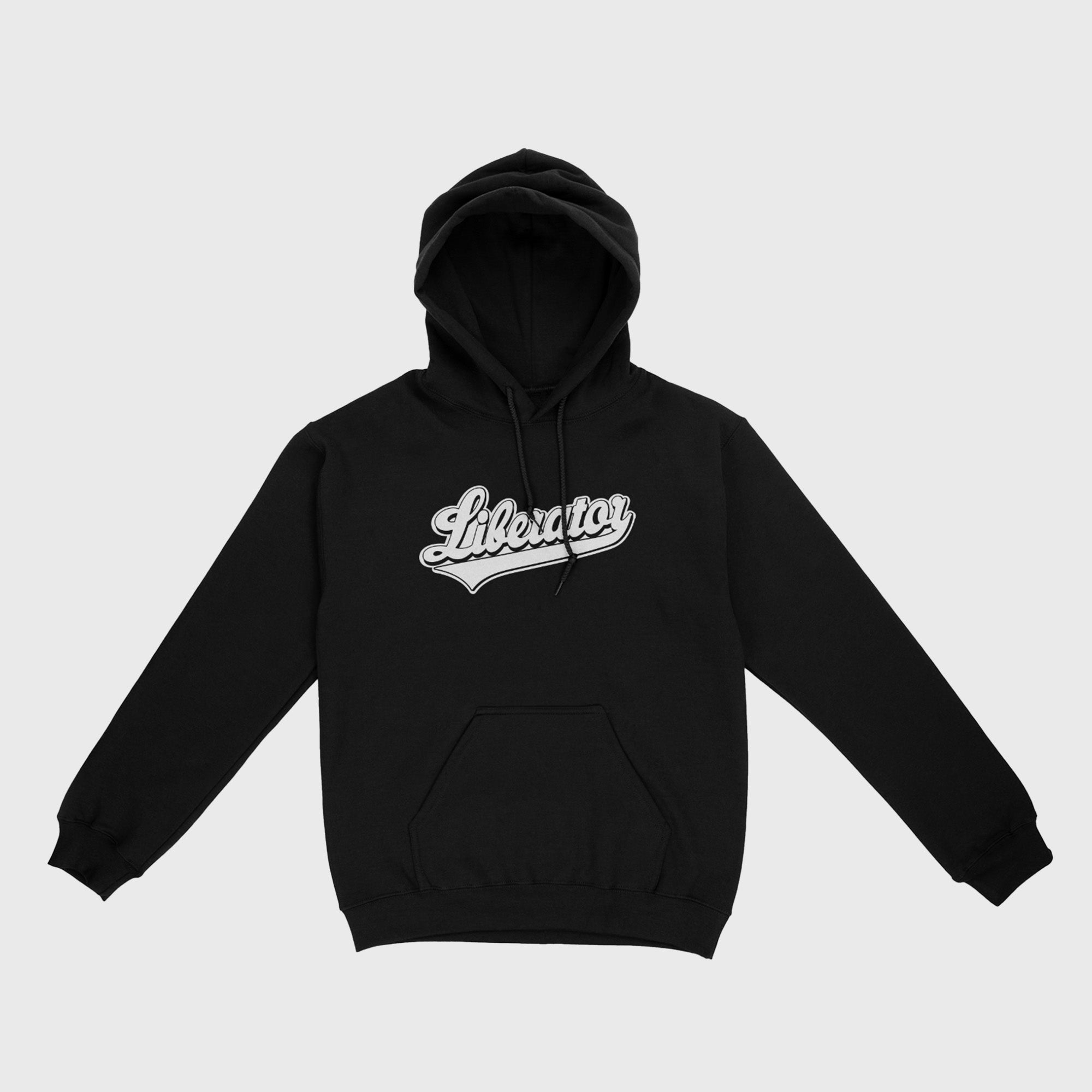Liberator Baseball Logo Hoodie sweat bleu marine M