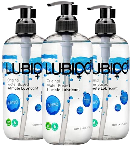 Original Lubido gel lubrifiant intime 500 ml lot de 3
