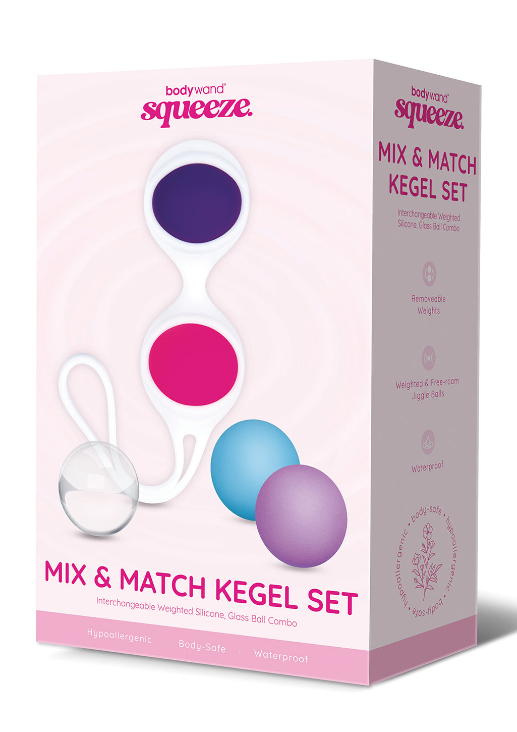 Bodywand Squeeze Kit 5 Boules de Geisha Périnée Mix