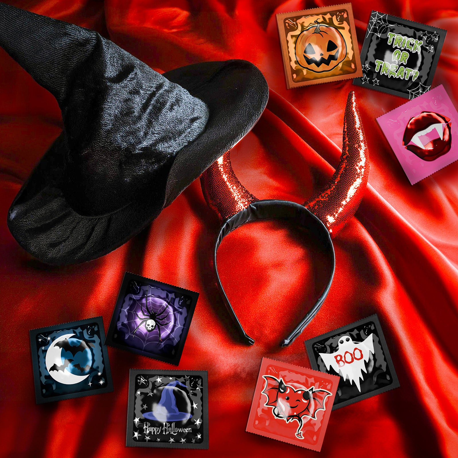 Pasante Themed Préservatif 36 Pièces Halloween