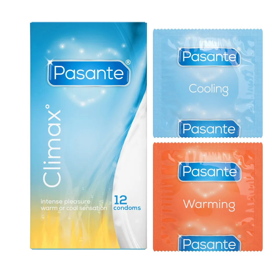 Pasante Climax Préservatif 12 Pièces Chaud Froid