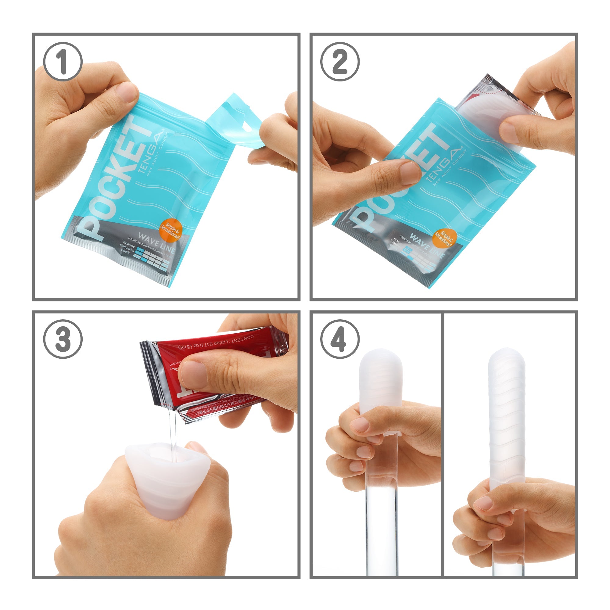 Pocket Tenga Cold Spark masturbateur jetable effet froid