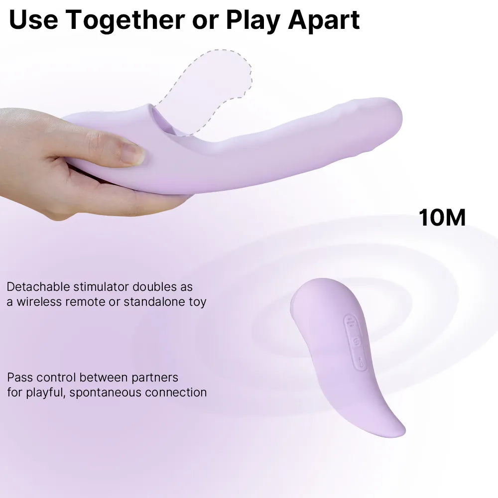 Svakom DuoGlow vibromasseur va-et-vient connecté
