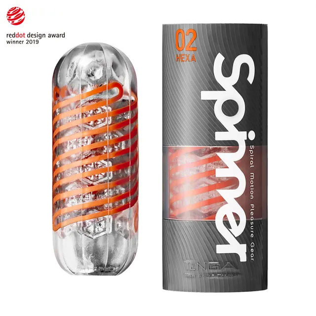 Tenga Spinner 02 Hexa masturbateur homme à spirale