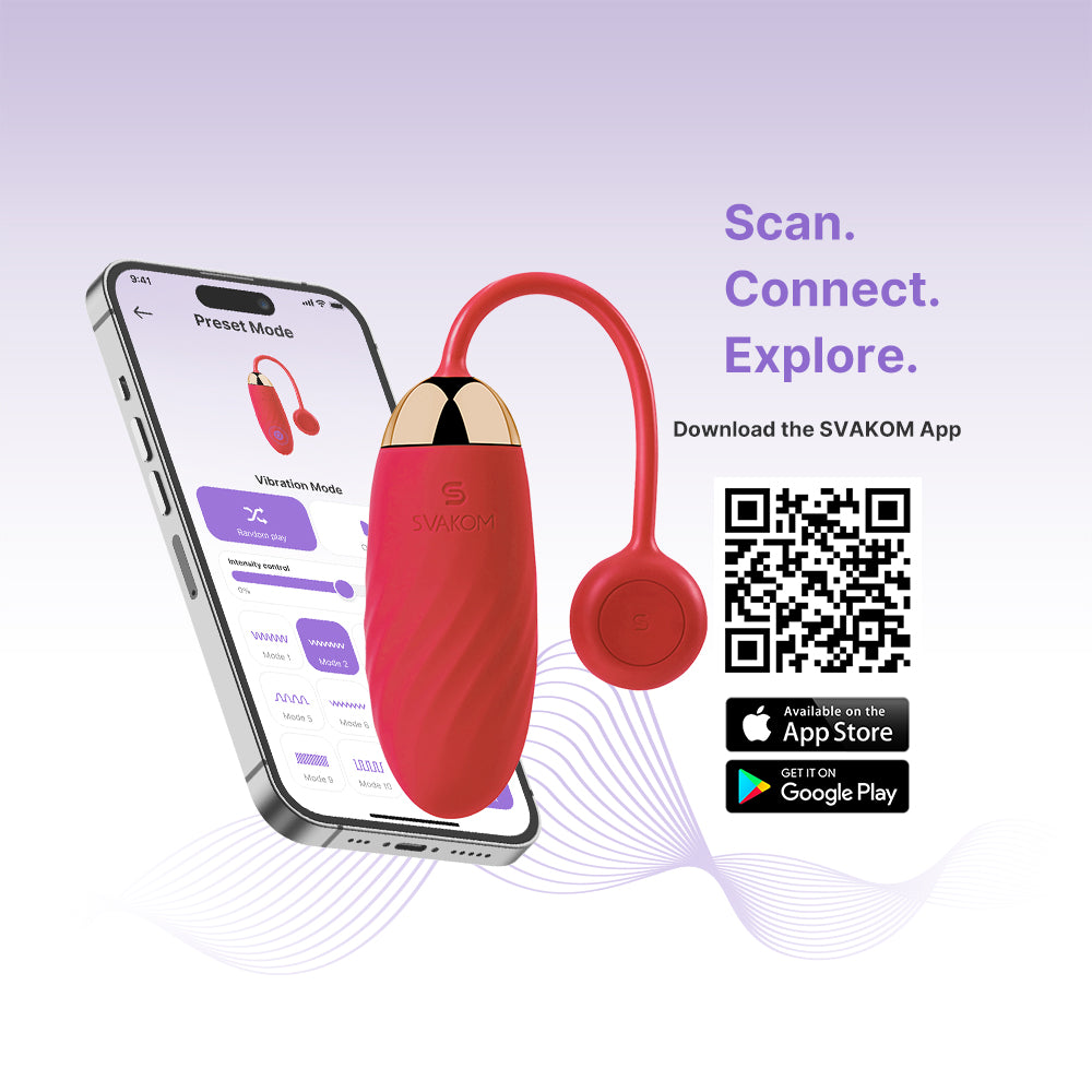 Svakom Ella vibromasseur rouge silicone étanche