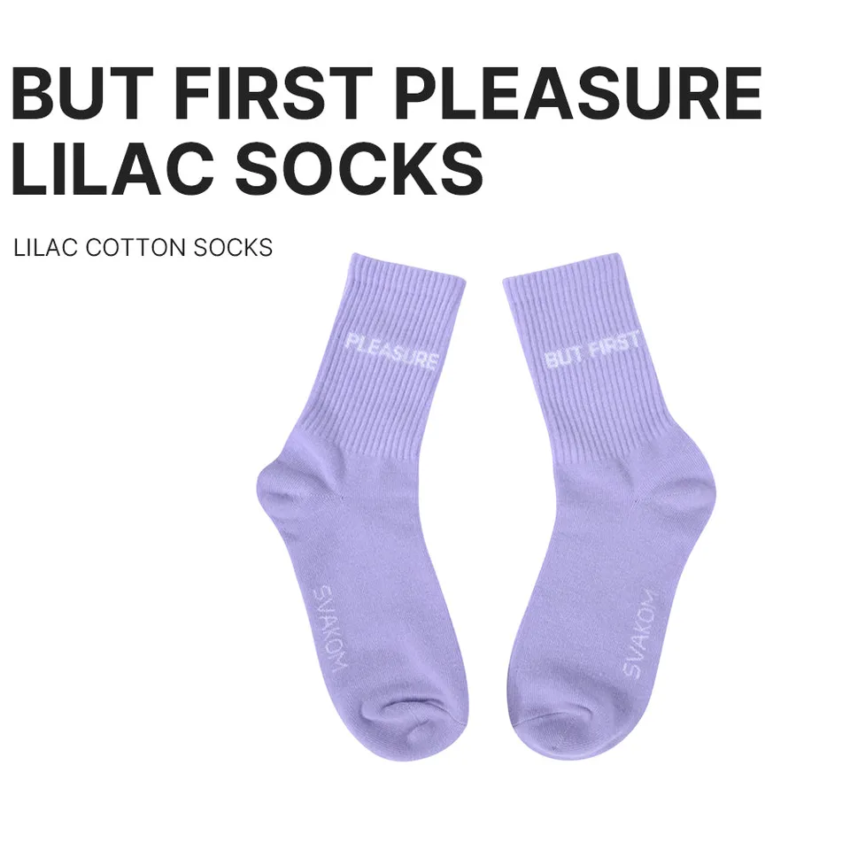 Svakom Lifestyle Essentials chaussettes coton lavande