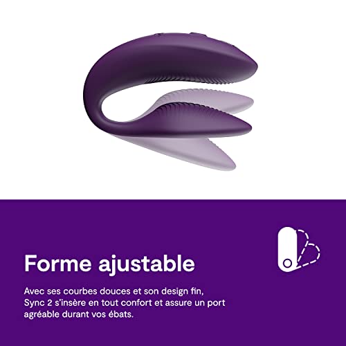 We-Vibe Sync 2 vibromasseur couple connecté violet