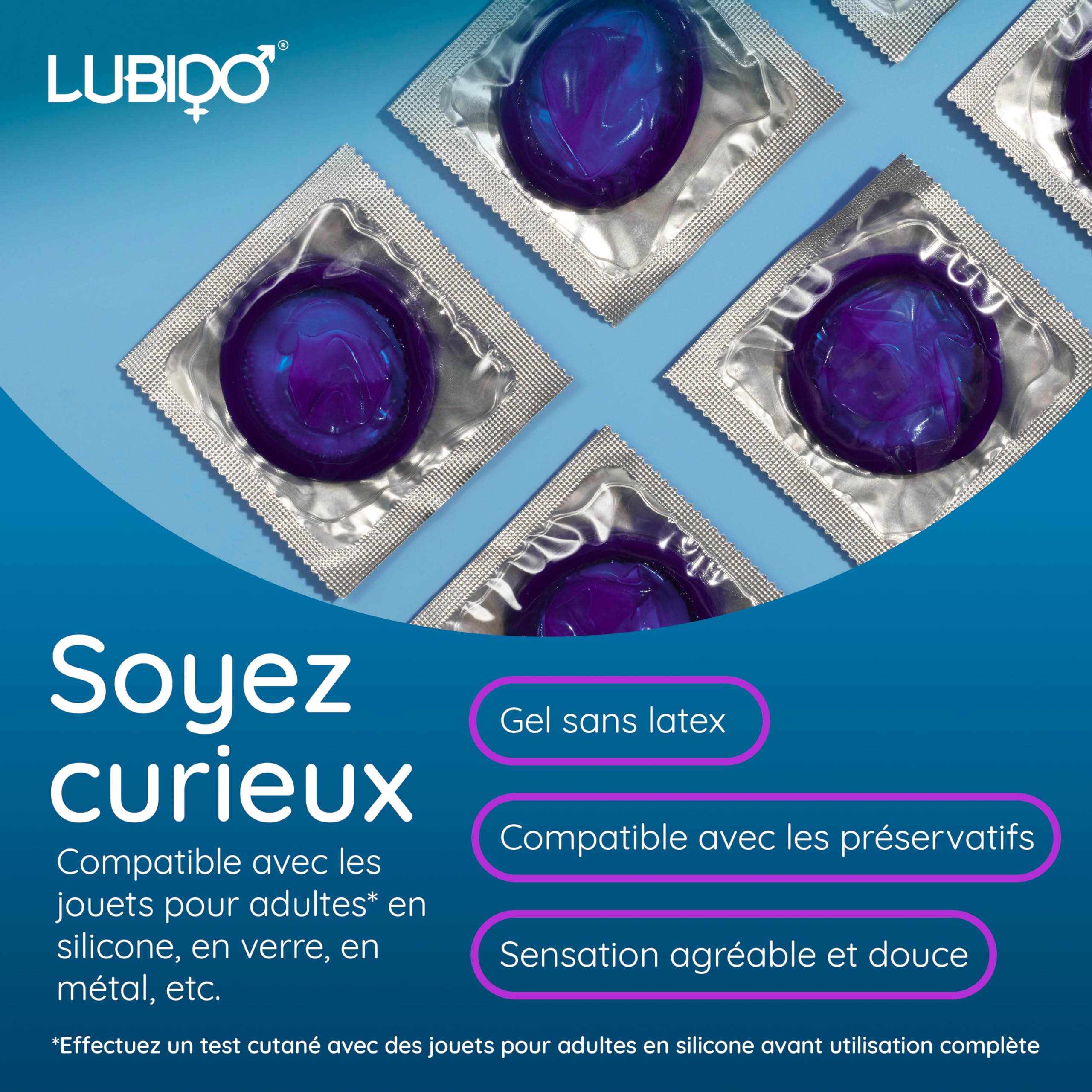 Lubido Hybrid gel lubrifiant hybride 2x30 ml