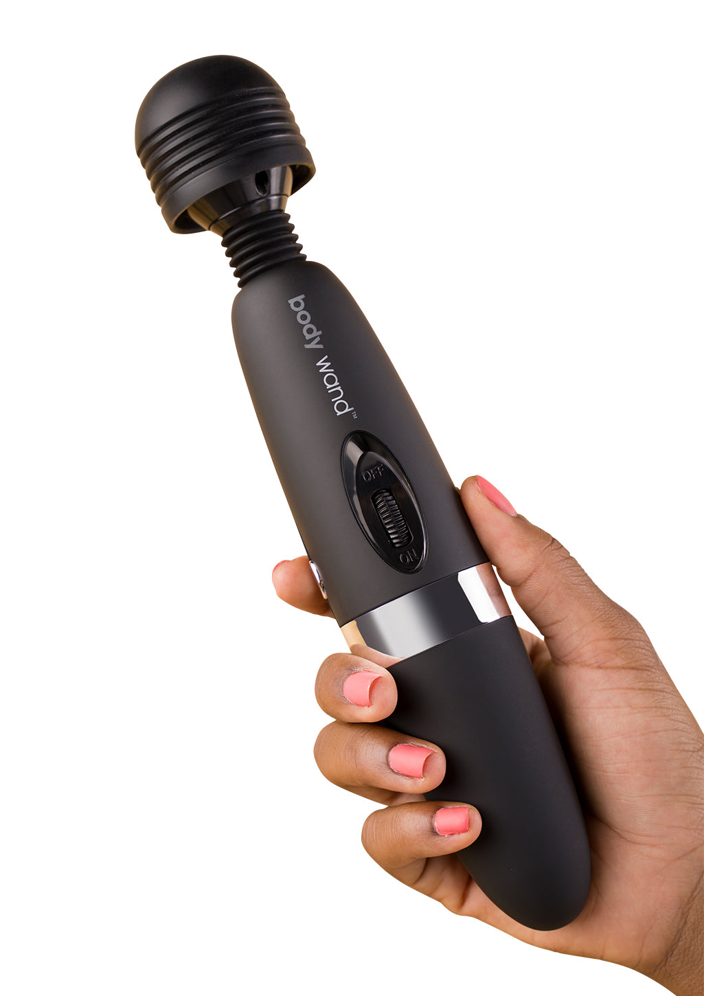 Bodywand Rechargeable Massager wand noir silicone USB