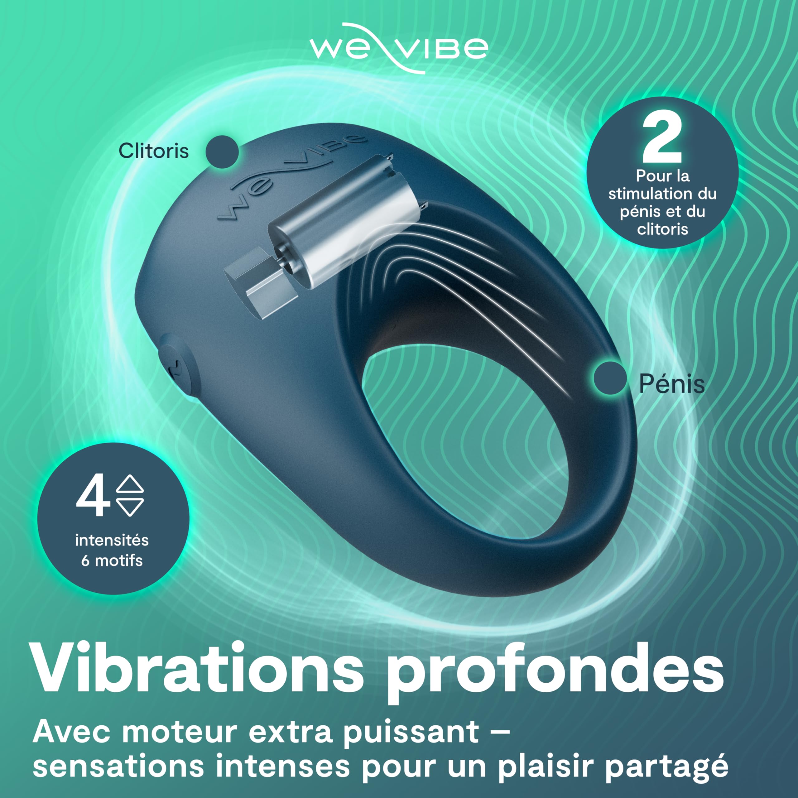We-Vibe Pivot 2 Anneau pénis vibrant silicone