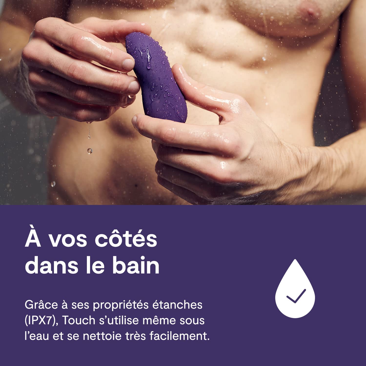 We-Vibe Touch mini vibromasseur clitoridien silicone 8 modes