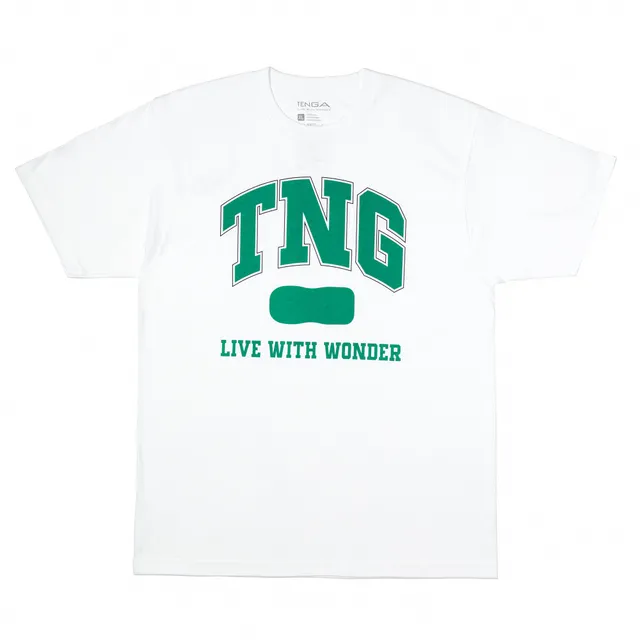 TENGA Merch TNG T-shirt blanc taille L
