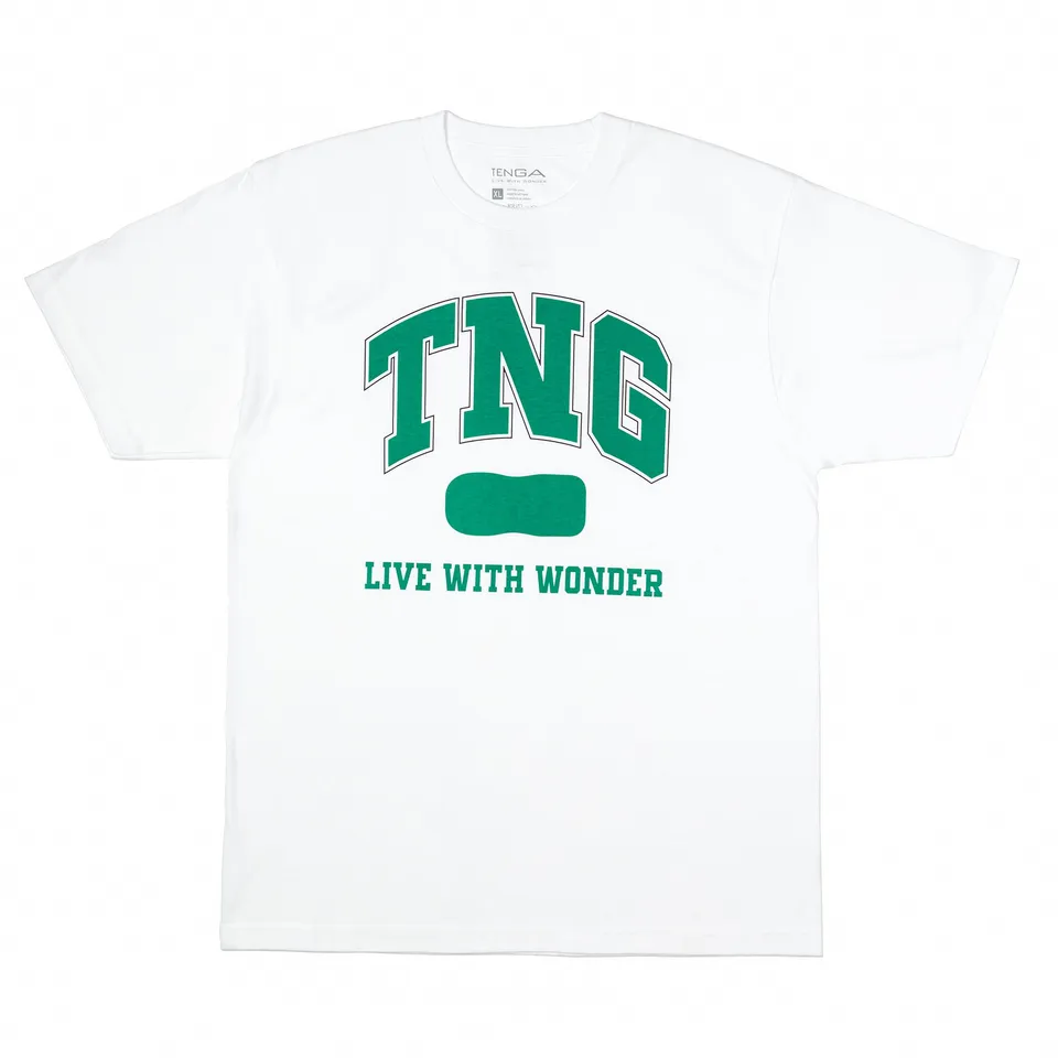TENGA Merch TNG T-shirt blanc taille L