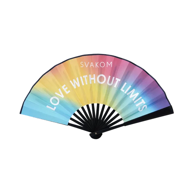 Svakom Pride Fan éventail arc-en-ciel accessoire