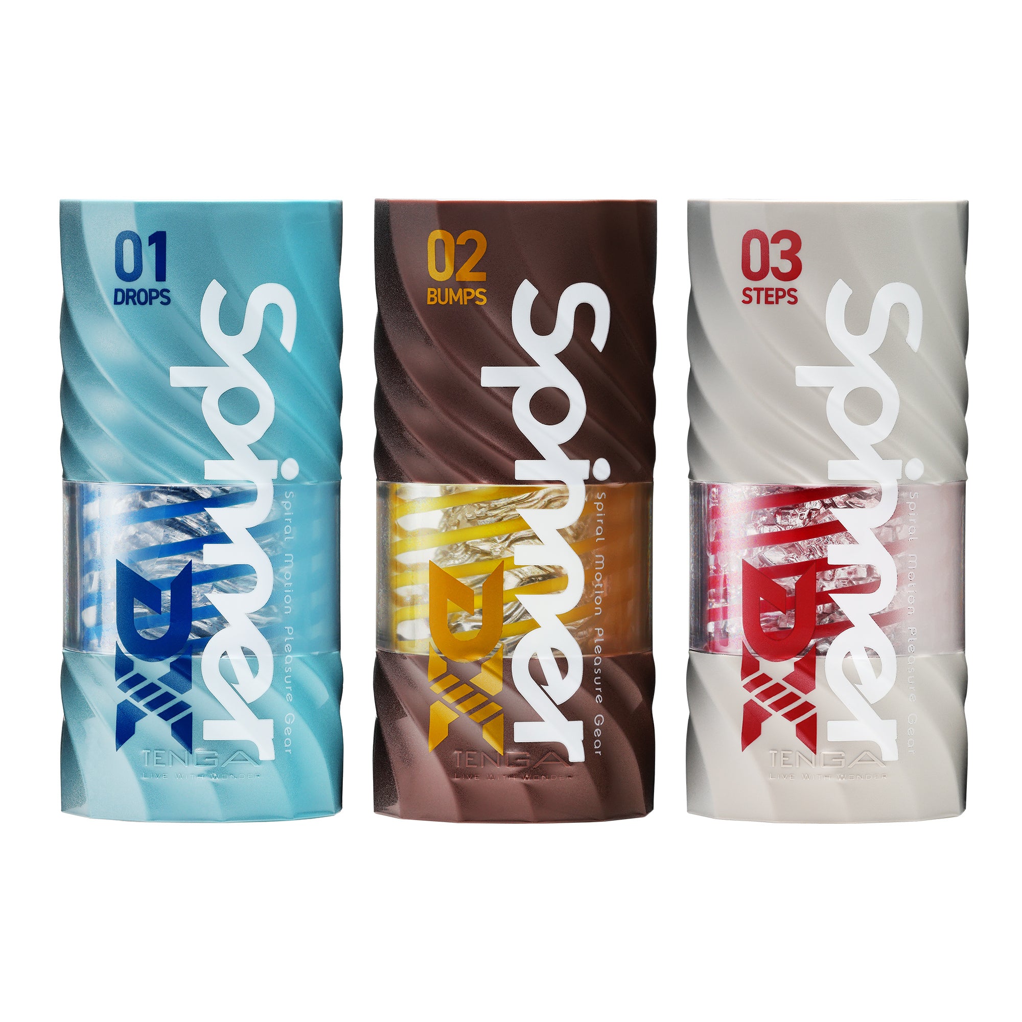 TENGA SPINNER DX Bundle masturbateur 3 pièces