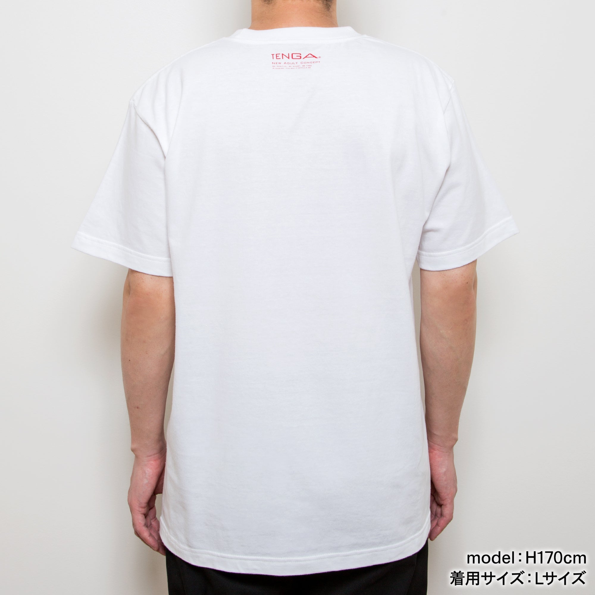TENGA Merch Playing with Tenga t-shirt blanc bleu M coton
