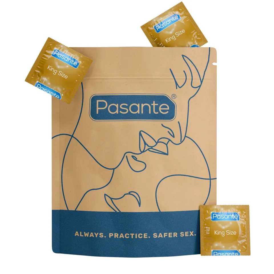 Pasante King Size préservatif XL 36 pcs 205 mm