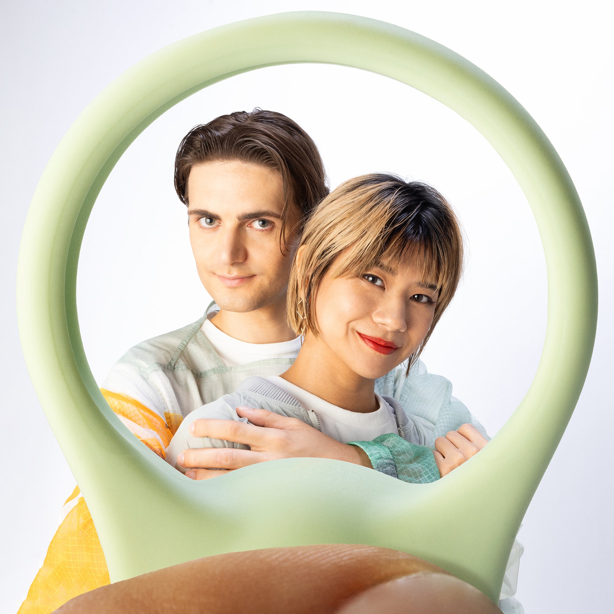 TENGA paiRING+ LIME anneau vibrant couple
