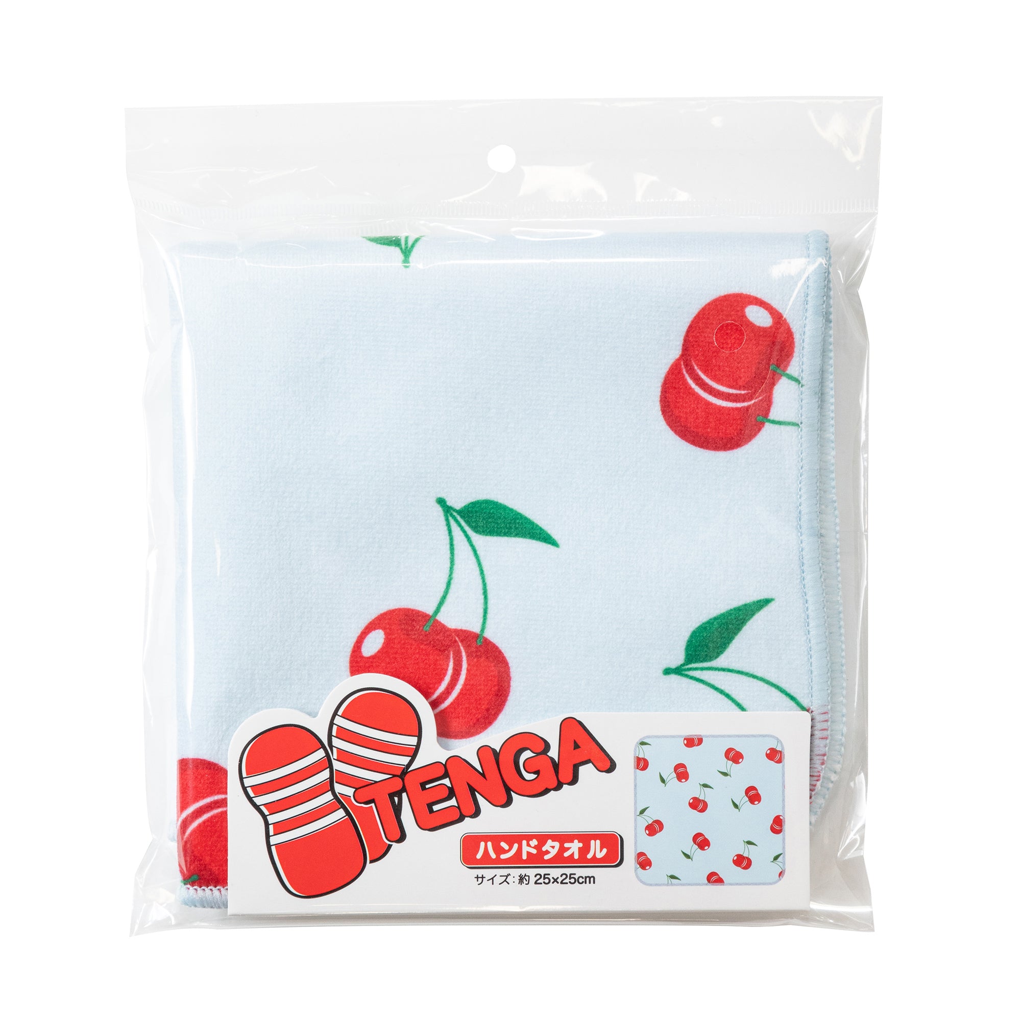TENGA Hand Towel serviette main cerise Cherry