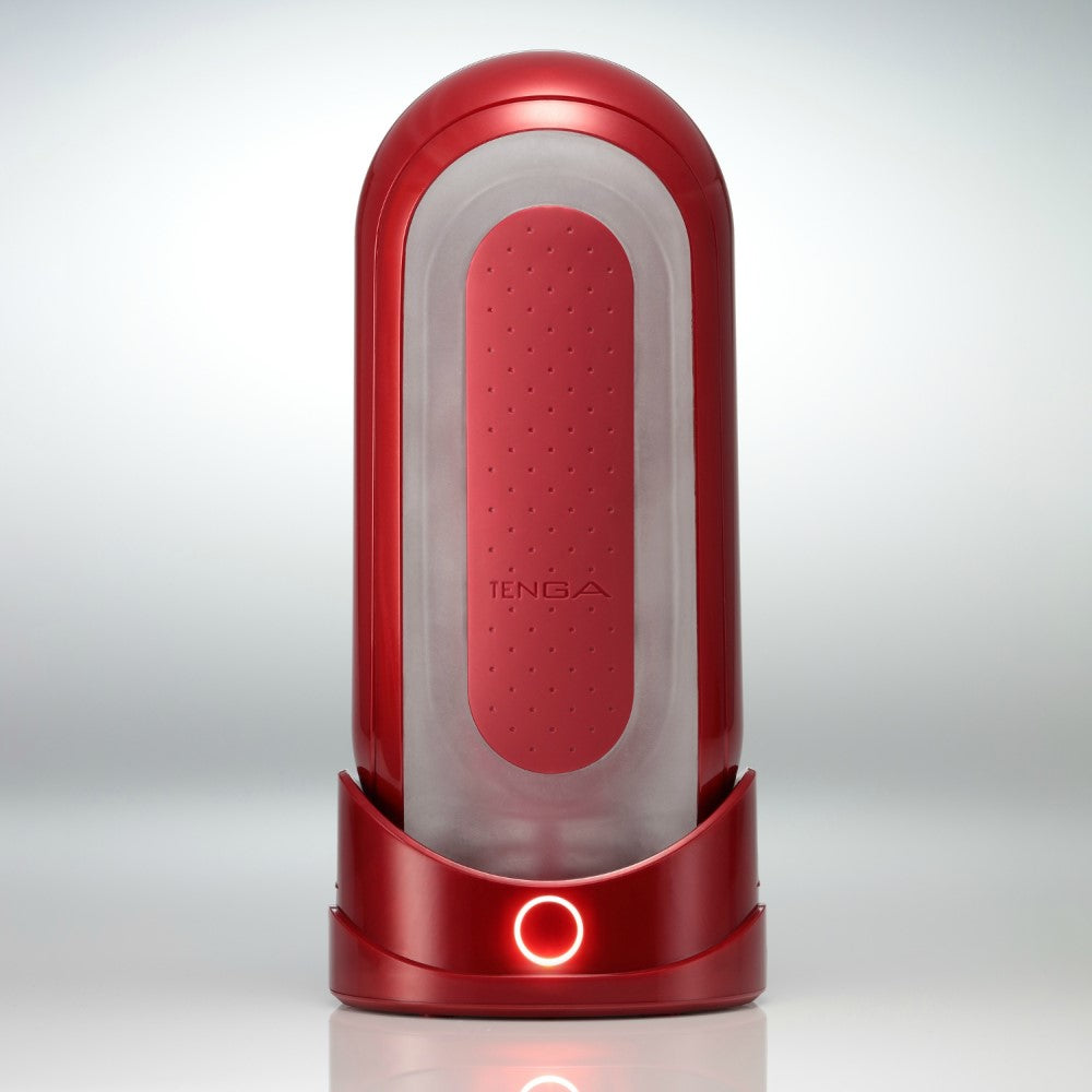 Tenga Flip Zero Red masturbateur chauffant + warmer