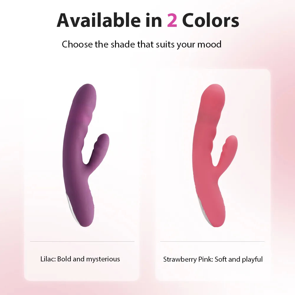 Svakom Avery rabbit thrusting rose double stimulation
