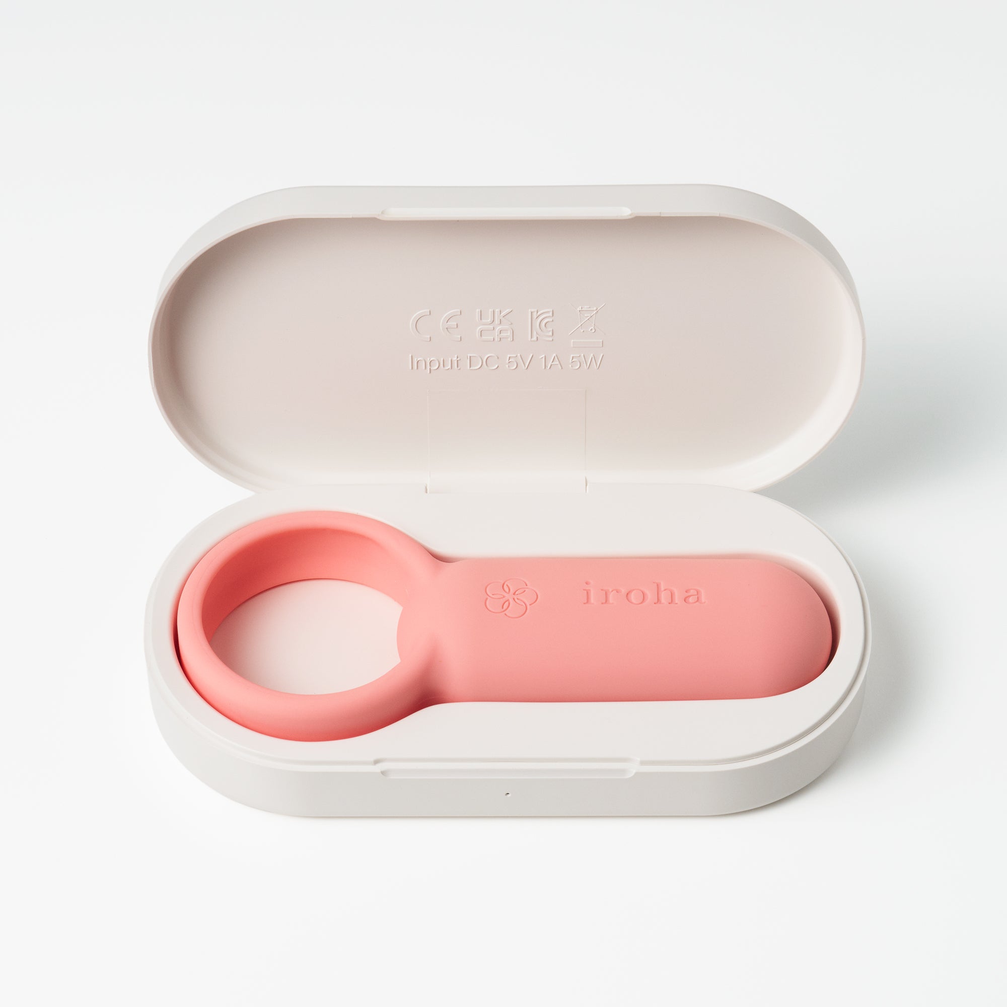Tenga iroha paiRING anneau vibrant rose corail