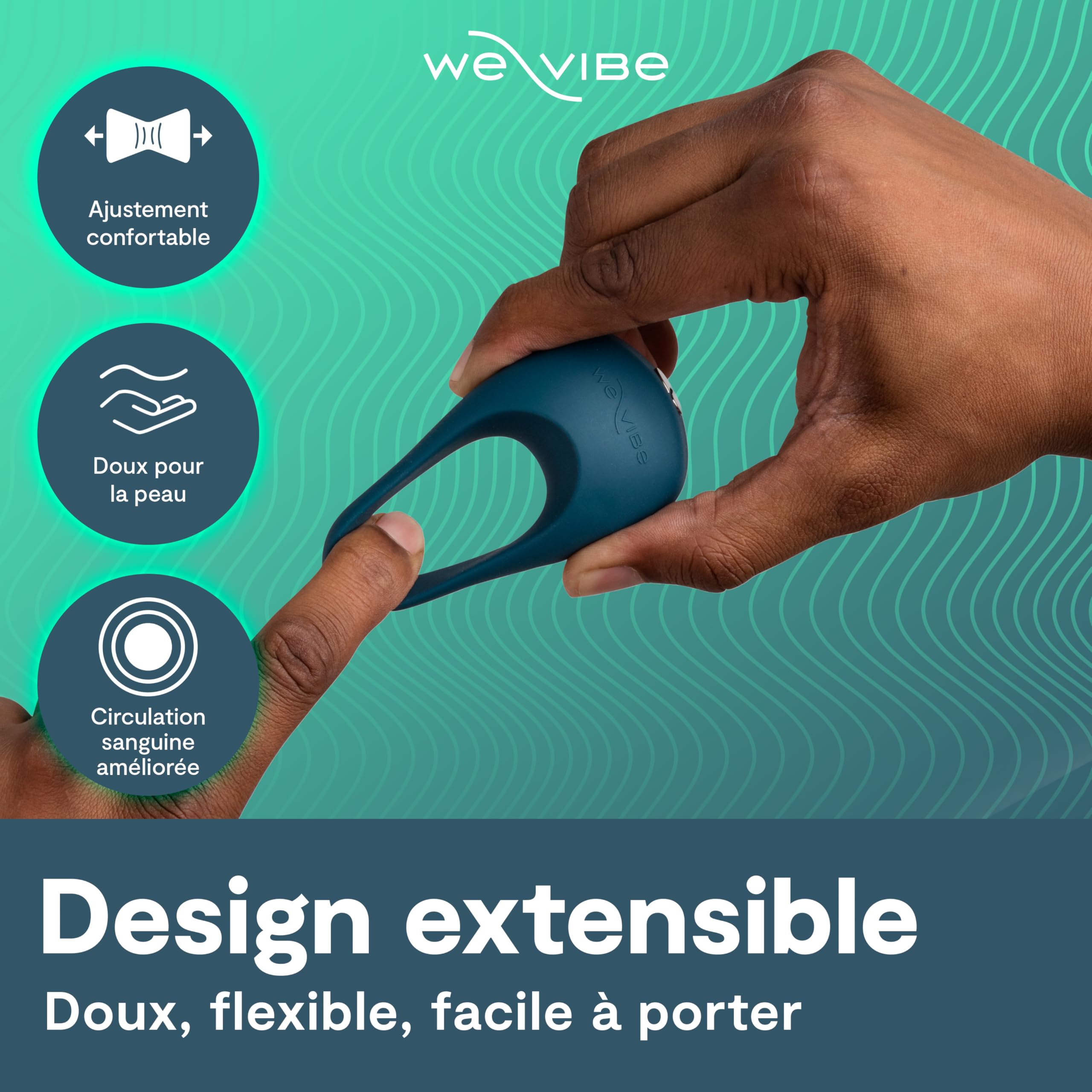 We-Vibe Pivot 2 Anneau pénis vibrant silicone