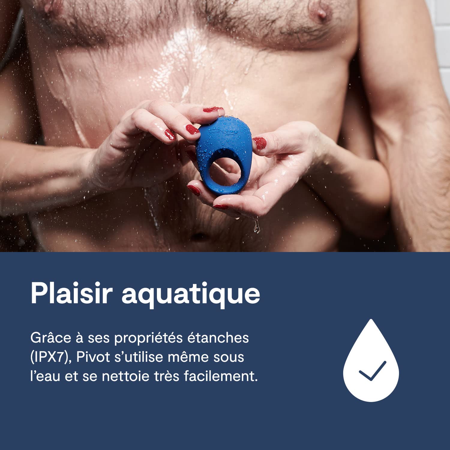 We-Vibe Pivot anneau pénis vibrant silicone connecté