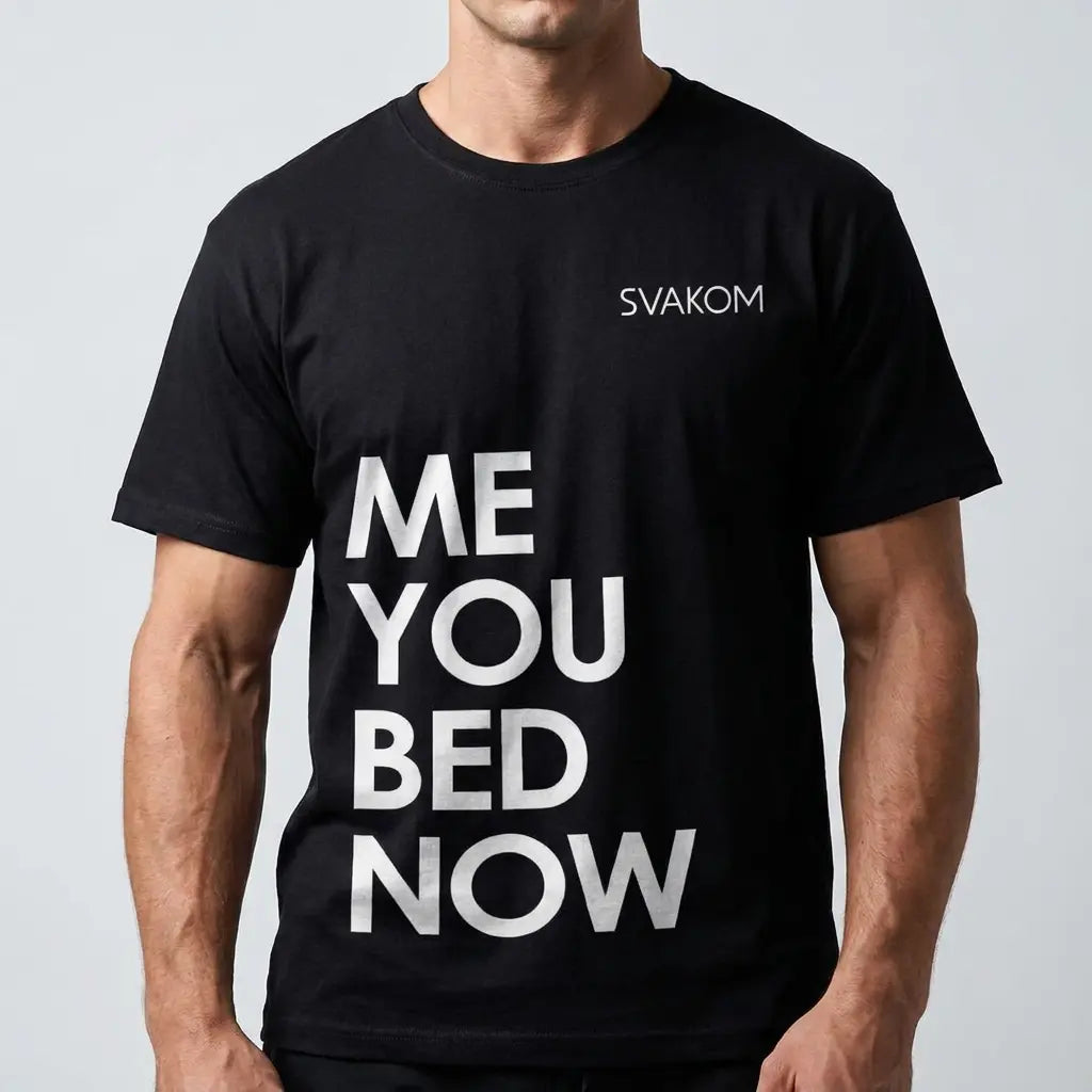 Svakom Me You Bed Now t-shirt coton unisexe